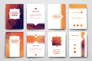 Hanukkah Set Of Brochure Templates, a Brochure Template by Palau