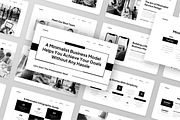 Minimalist Designs Google Slides, a Presentation Template by Annora Studio (Thumbnail 4 of 5)