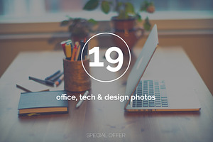 Office, tech & design photo bundle