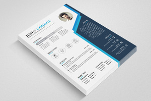 Creative Design CV Resume Word