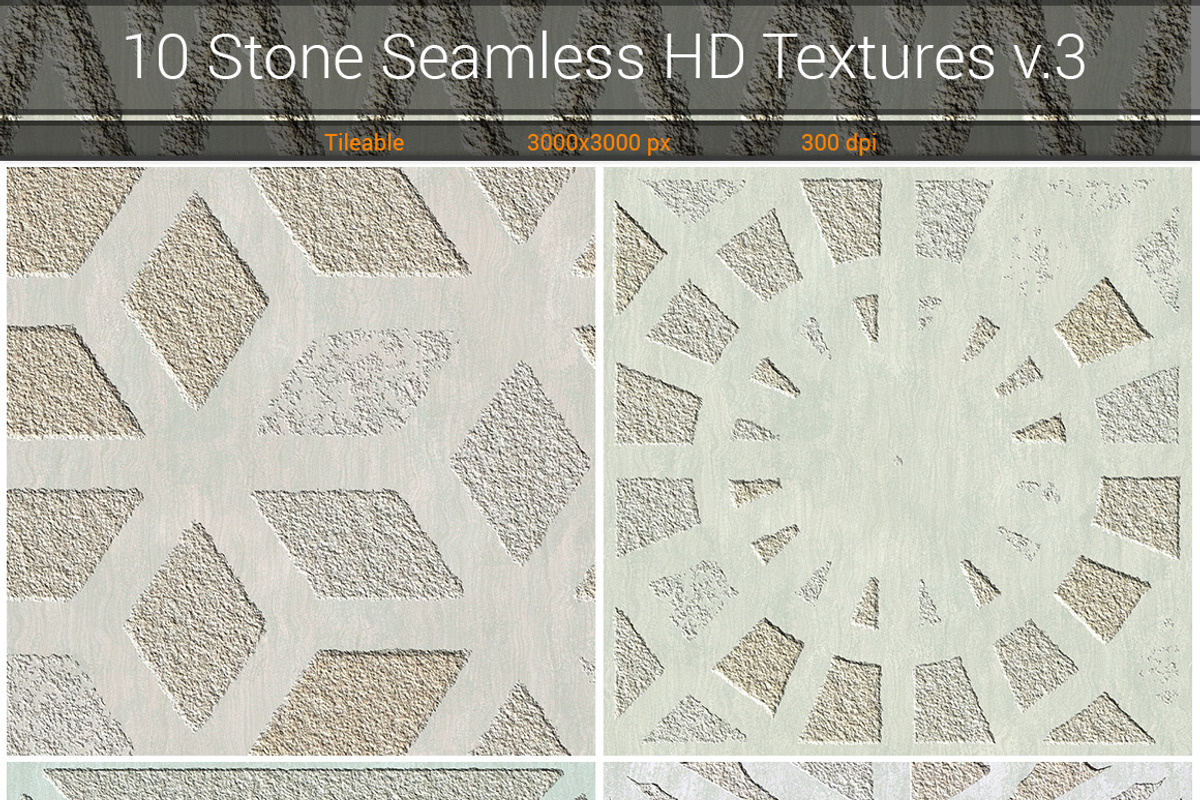 Stone HD Seamless Textures v.3