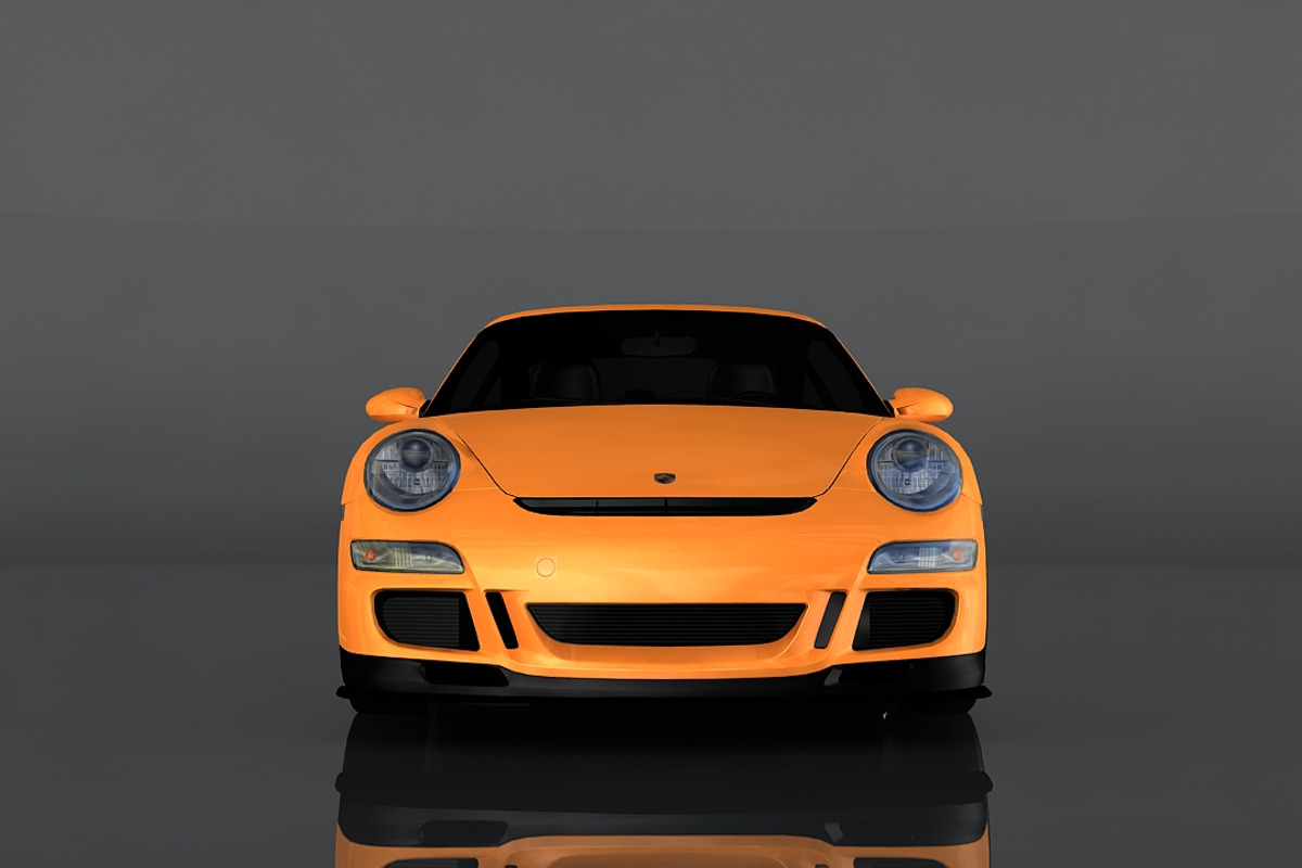 Porsche 911 GT3 997, a Cars & Vehicle 3D Model by valtriiu (Photo 2 of 12)