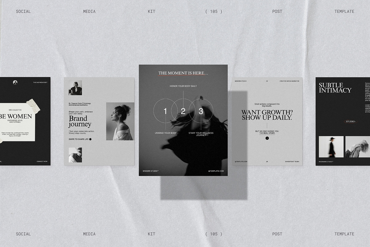 RIVA | Social Media Kit Post Bundle, a Social Media Template by Prapti Design (Photo 9 of 10)