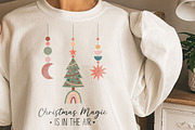 Retro Christmas Hand-drawn PNG, a Graphic by GlitterCraft (Thumbnail 25 of 101)