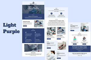 Cyrex Laboratory HTML Email Template