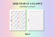 2026 Year at a Glance, a Templates & Theme by Adalin Shop (Thumbnail 4 of 12)