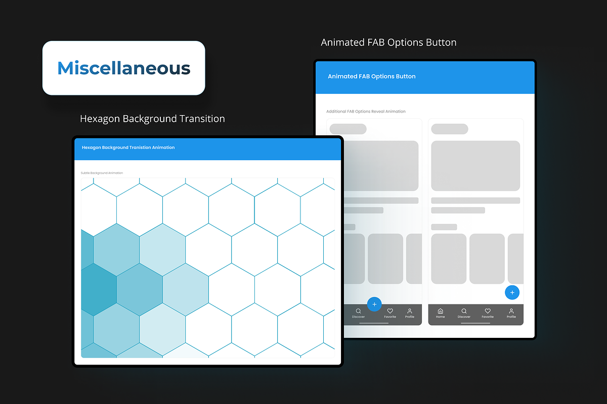 Web & Mobile Animations Kit, an UI Kit Template by LoyolDesigns (Photo 7 of 7)