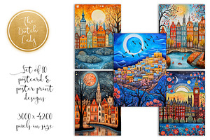 World Cities Postcards & Art Prints