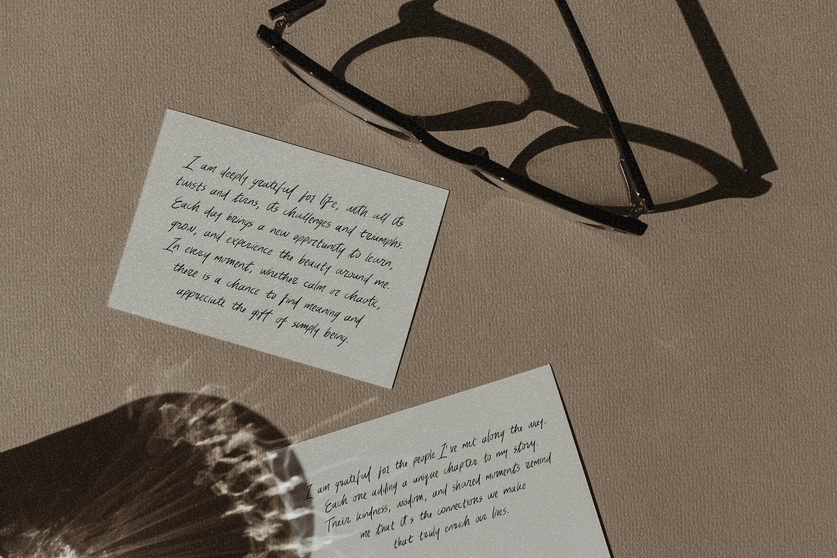 Thursday Morning Handwritten Font, a Handwritten Font by The Gelato Type (Photo 9 of 31)