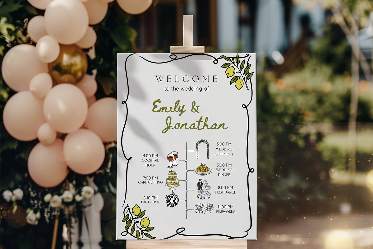 Italian Wedding Clipart, an Illustration by OZartRoom (Photo 13 of 14)