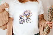 Spring Flowers Sublimation Clipart, an Illustration by SVGArt (Thumbnail 6 of 9)