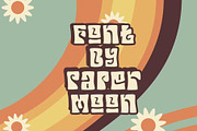 GroovyWave - Retro Font, a Script Font by GearShift (Thumbnail 2 of 4)