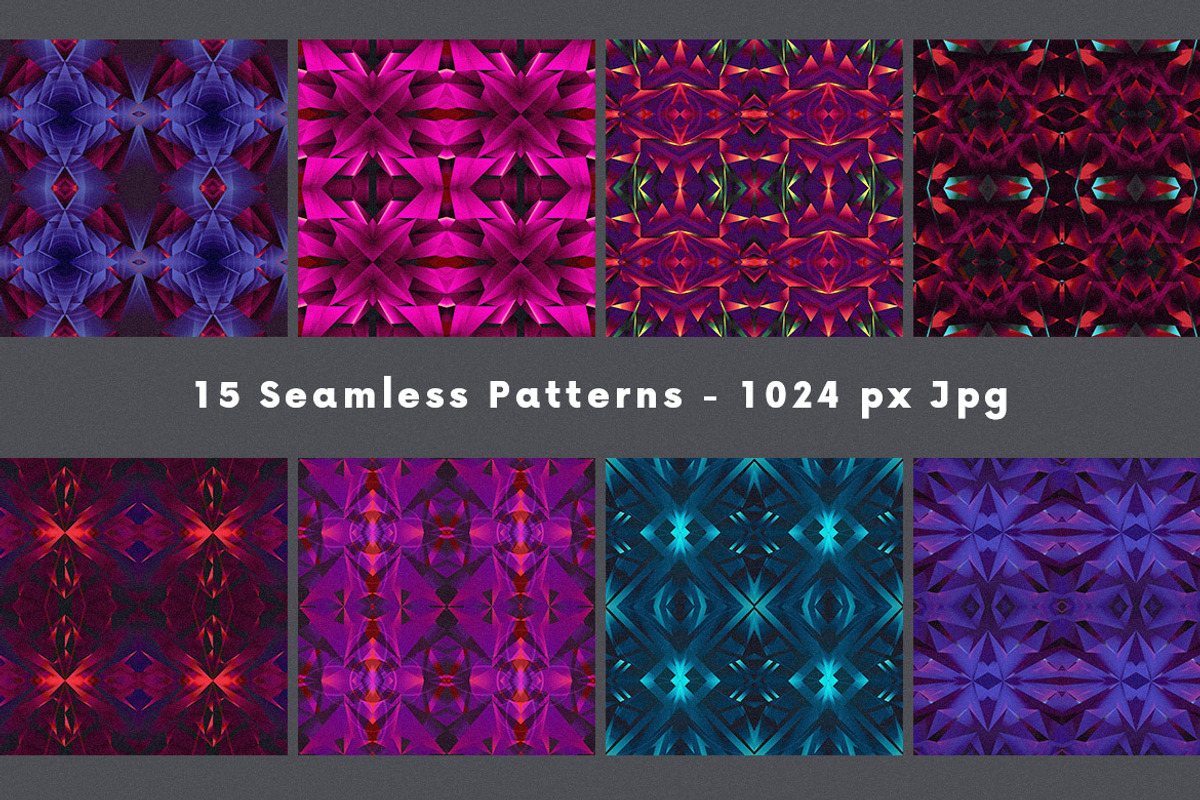 Abstract Geometric Reflection, a Pattern Graphic by MIIM