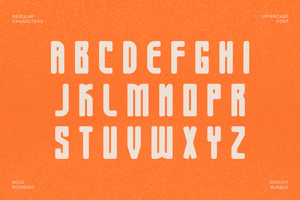 Woofie Koofie - Groovy Font, a Sans Serif Font by Letterara (Photo 10 of 15)