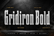 Gridiron Bold, a Slab Serif Font by Wow Magic (Thumbnail 2 of 5)