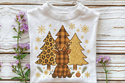 Leopard Christmas Tree PNG, an Illustration by CraftArtStudio (Thumbnail 3 of 4)