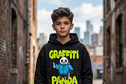 Graffiti Panda Spray Artist, a Shirt Mockup by Vector Stall (Thumbnail 7 of 14)