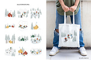 Winter season clipart, a Seasonal Illustration by LyubovZaytseva (Thumbnail 8 of 15)