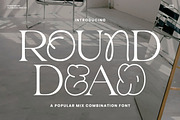 Round Dead - Mix Combination Font, a Serif Font by Flawless And Co (Thumbnail 1 of 10)