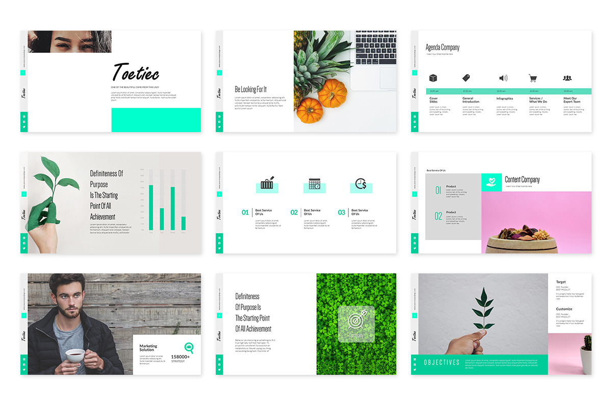 Toetiec Keynote Template, a Presentation Template by Stock Shape (Photo 2 of 7)