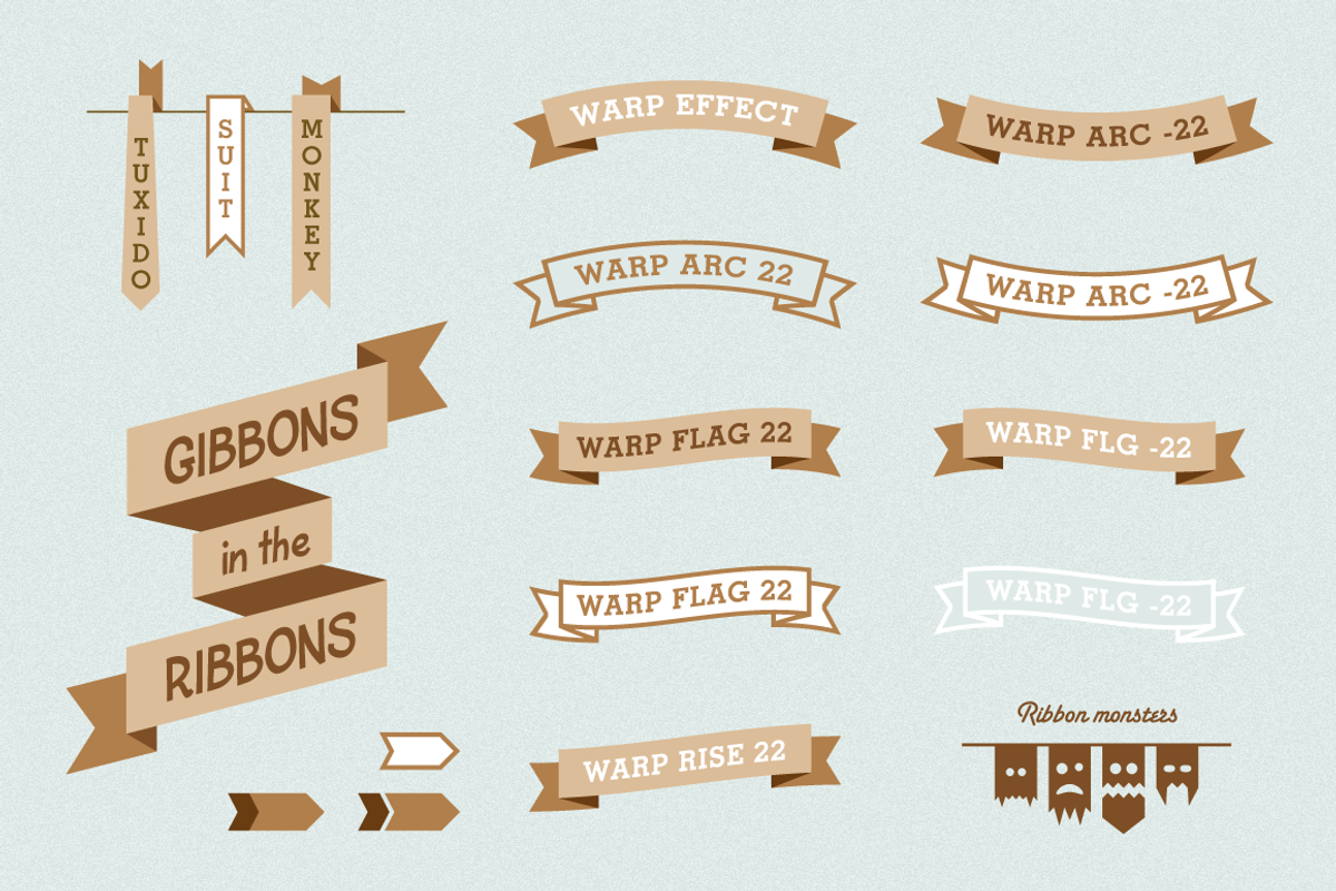 Pack of 66 Editable Ribbons preview 5