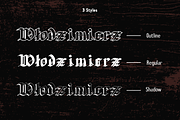 Groundage Gothic Blackletter, a Blackletter Font by Mofr 24 (Thumbnail 3 of 10)