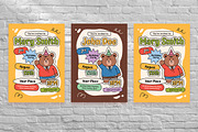 Cartoon Kids Birthday Invitation, an Invitation Template by Aiyari Graphic (Thumbnail 3 of 3)