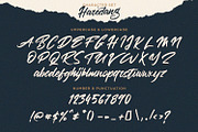 Haredang - Bold Script Font, a Script Font by StringLabs (Thumbnail 13 of 15)