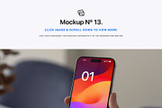 15 Phone 15 Pro In Hand Mockups, an iPhone Mockup by Asylab (Thumbnail 23 of 26)