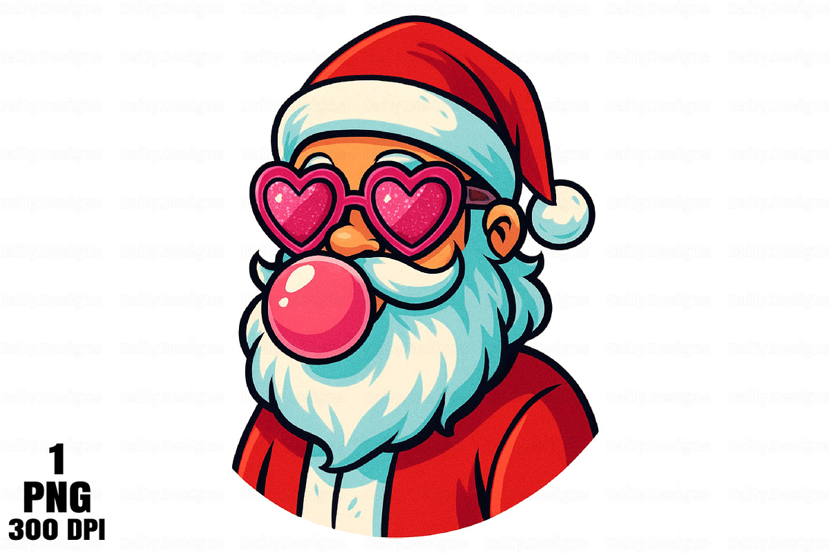 Pink Santa Png Santa Clipart Christm, an Illustration by Daily.Designs (Photo 1 of 10)