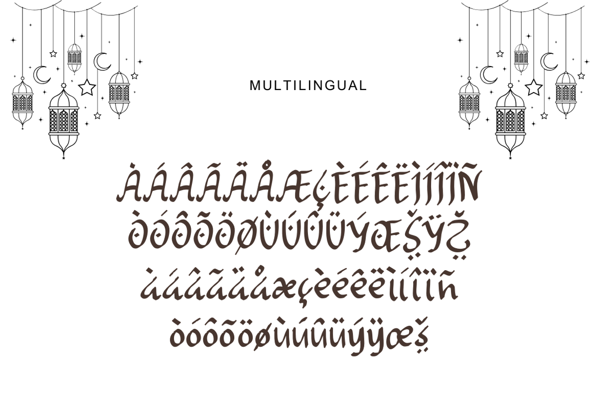 Arabian Land - An Arabic Font, a Handwritten Font by QueenType (Photo 7 of 8)