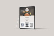 iPad Pro Mockup, an iPad Mockup by graphicpages (Thumbnail 5 of 17)