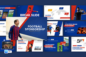 Football Sponsorship Keynote, a Presentation Template by Loin Studio