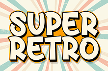 Super Retro | Script Font