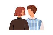 Diverse couples meeting set, a Person Illustration by Good Studio (Thumbnail 13 of 16)
