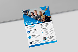 Premium Corporate Business Flyer, a Flyer Template by BrandlyTemplate