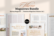 Three Magazines Bundle, a Magazine Template by Creatif Foundry (Thumbnail 2 of 10)