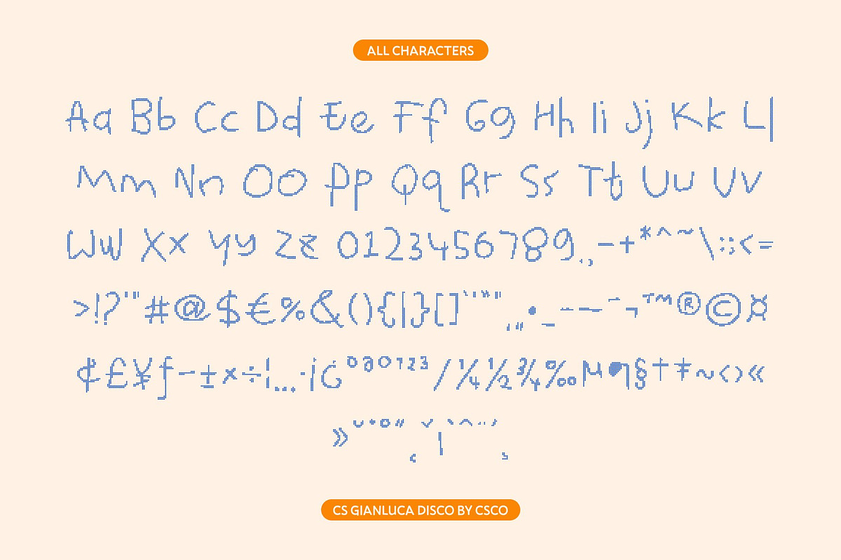 CS Gianluca Disco, a Handwritten Font by Craft Supply Co. (Photo 8 of 8)