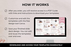 Course Webinar Slide Deck Templates