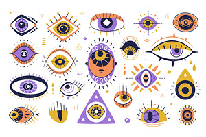 Magic Cartoon Eyes, Mystic Symbol