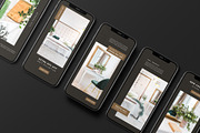 Black Phone Mockup, an iPhone Mockup by Mockup Supper (Thumbnail 11 of 15)