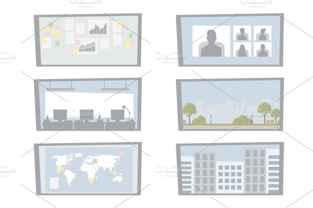 Business People office, a Person Illustration by iconerstock (Photo 9 of 10)