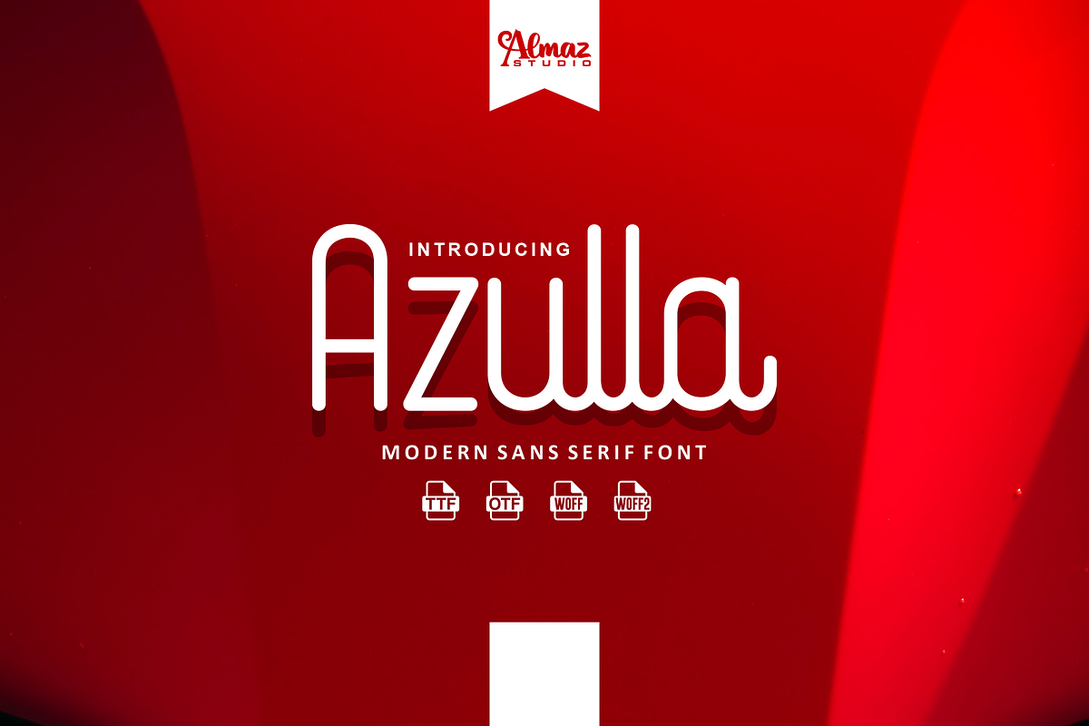 Azulla, a Sans Serif Font by almazstudio (Photo 1 of 10)
