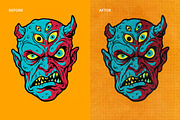 Vintage Print Design Effect, a Layer Style Add-On by Gromov Design (Thumbnail 3 of 5)