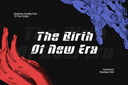 CF Bogswa - Futuristic Display Font, a Sans Serif Font by Indotype Foundry (Thumbnail 3 of 10)