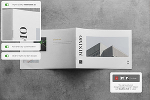 Landscape Brochure Mock-Up