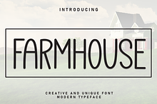 Farmhouse | Script Font