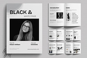 Artistic Black and White Show Scene, a Brochure Template by MightyDesign (Thumbnail 1 of 6)