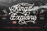 Coastal Angels Typeface, a Script Font by alit design (Thumbnail 6 of 17)