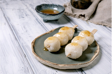Traditional Japanese Dango Sweet